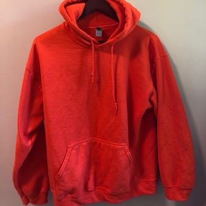 Basic Orange Hoodie